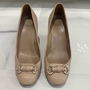 Elegant Beige Women's Shoes